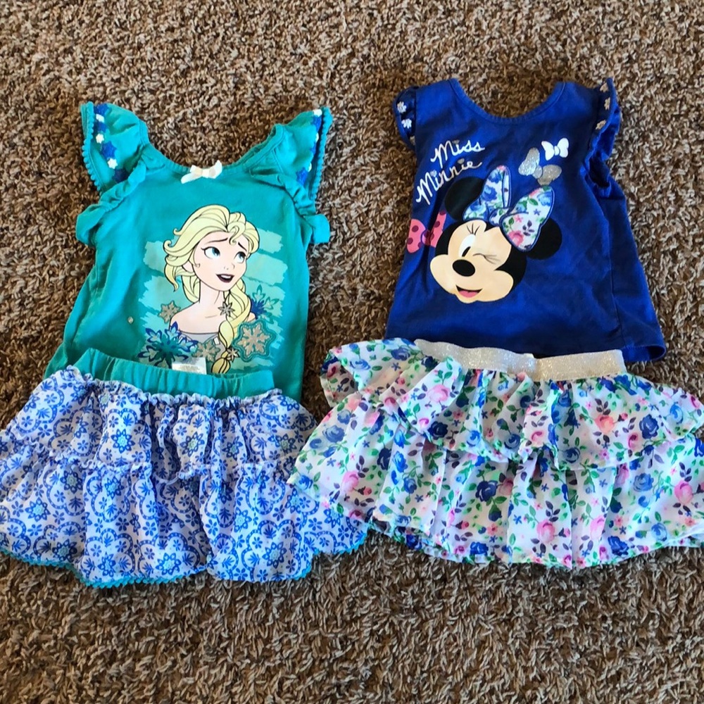 Lot of Two Disney Outfits